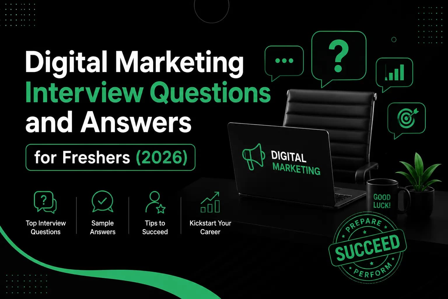 Digital Marketing Interview Questions and Answers for Freshers (2026)