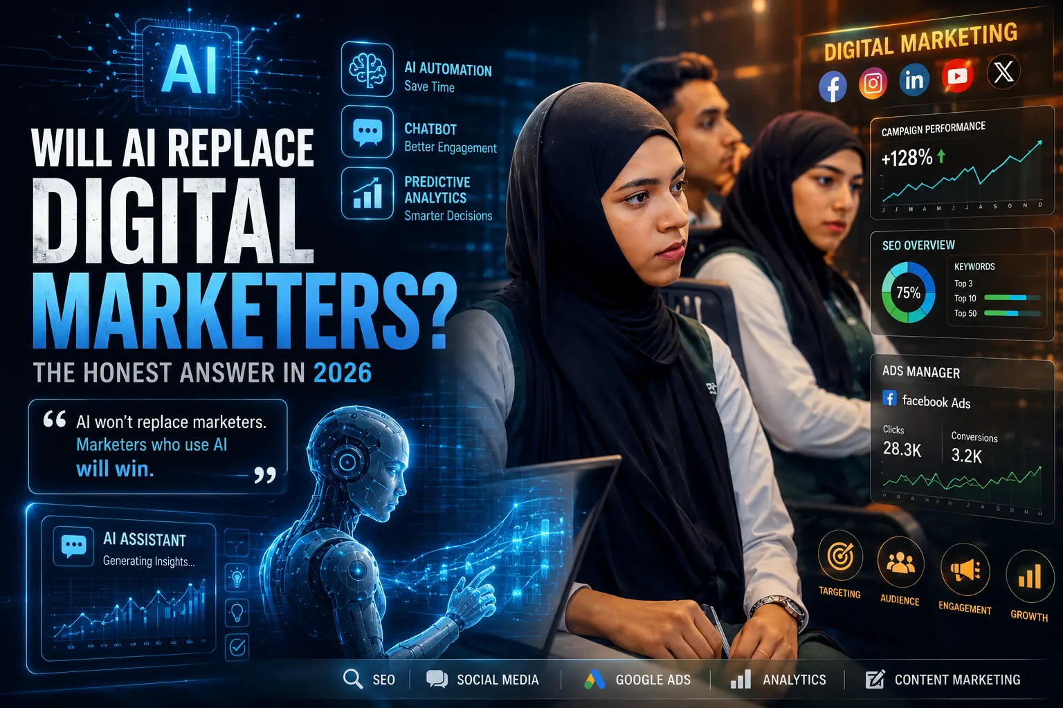 Will AI Replace Digital Marketers? Here’s the Honest Answer for 2026