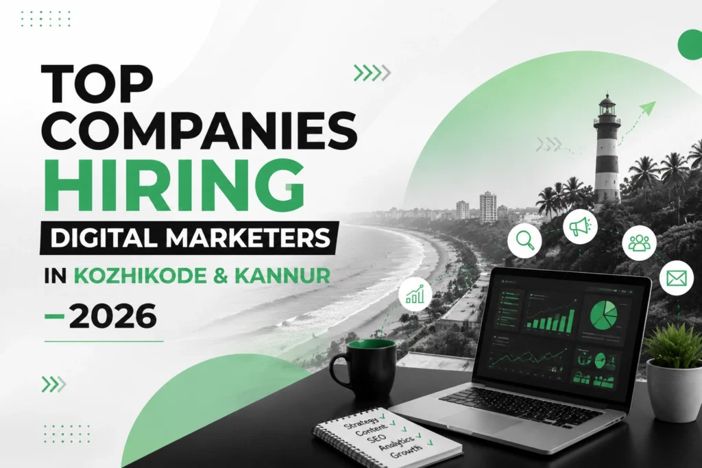 Top Companies Hiring Digital Marketers in Kozhikode & Kannur