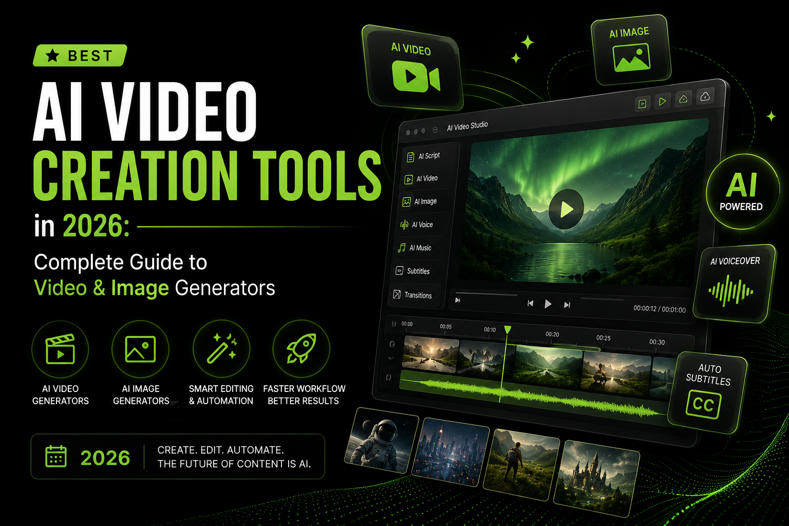 Best AI Video Creation Tools in 2026: Complete Guide to Video & Image Generators