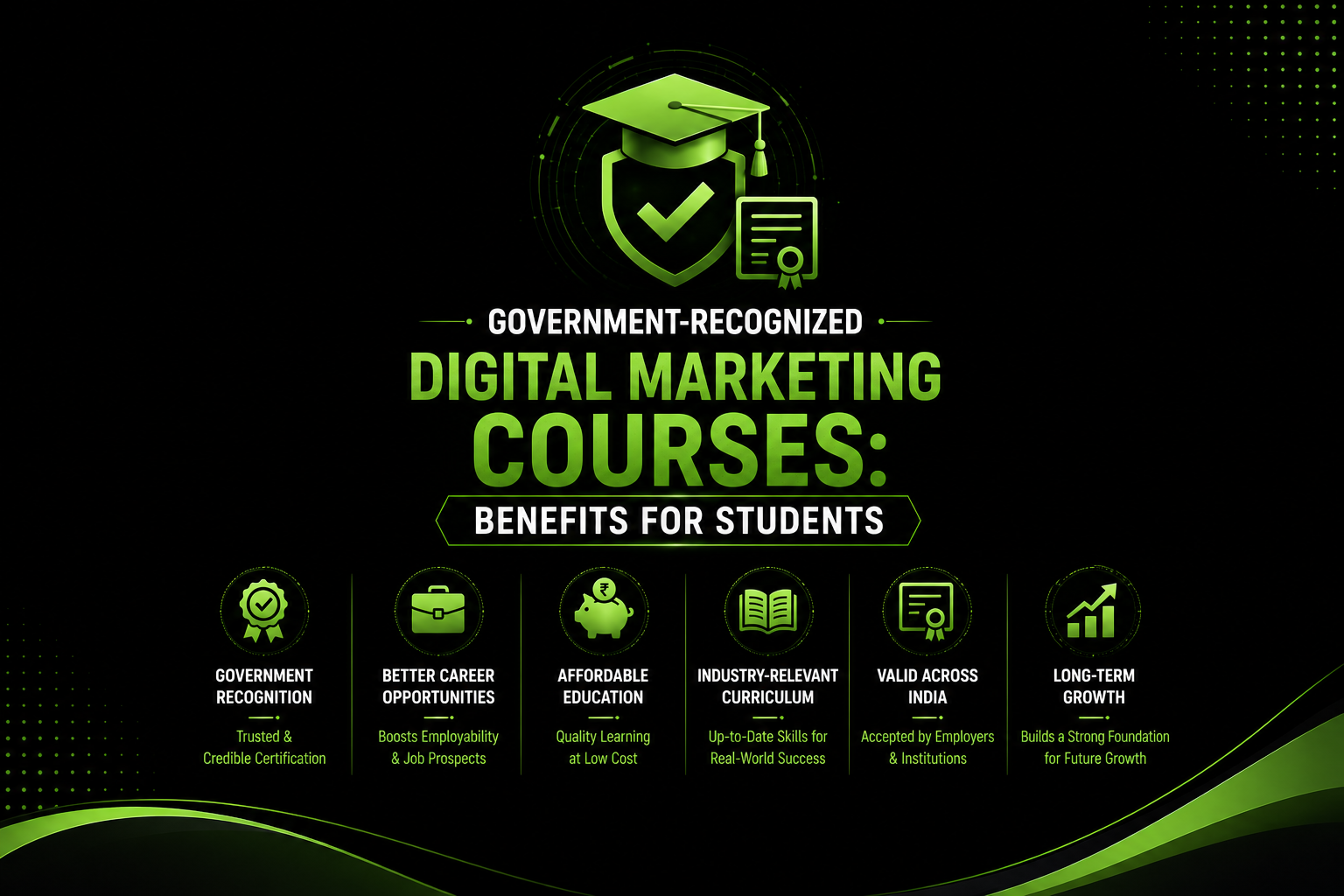 Government-Recognized Digital Marketing Courses: BenefitsFor Students